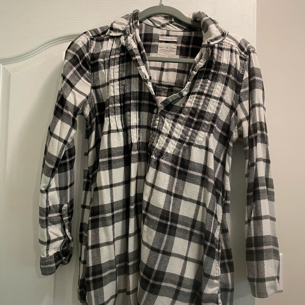 Flannel blouse